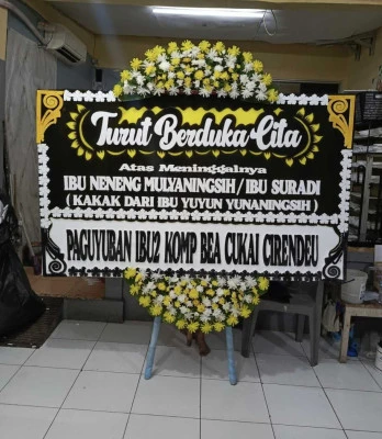 Papan Bunga di Rancaasih Patokbeusi